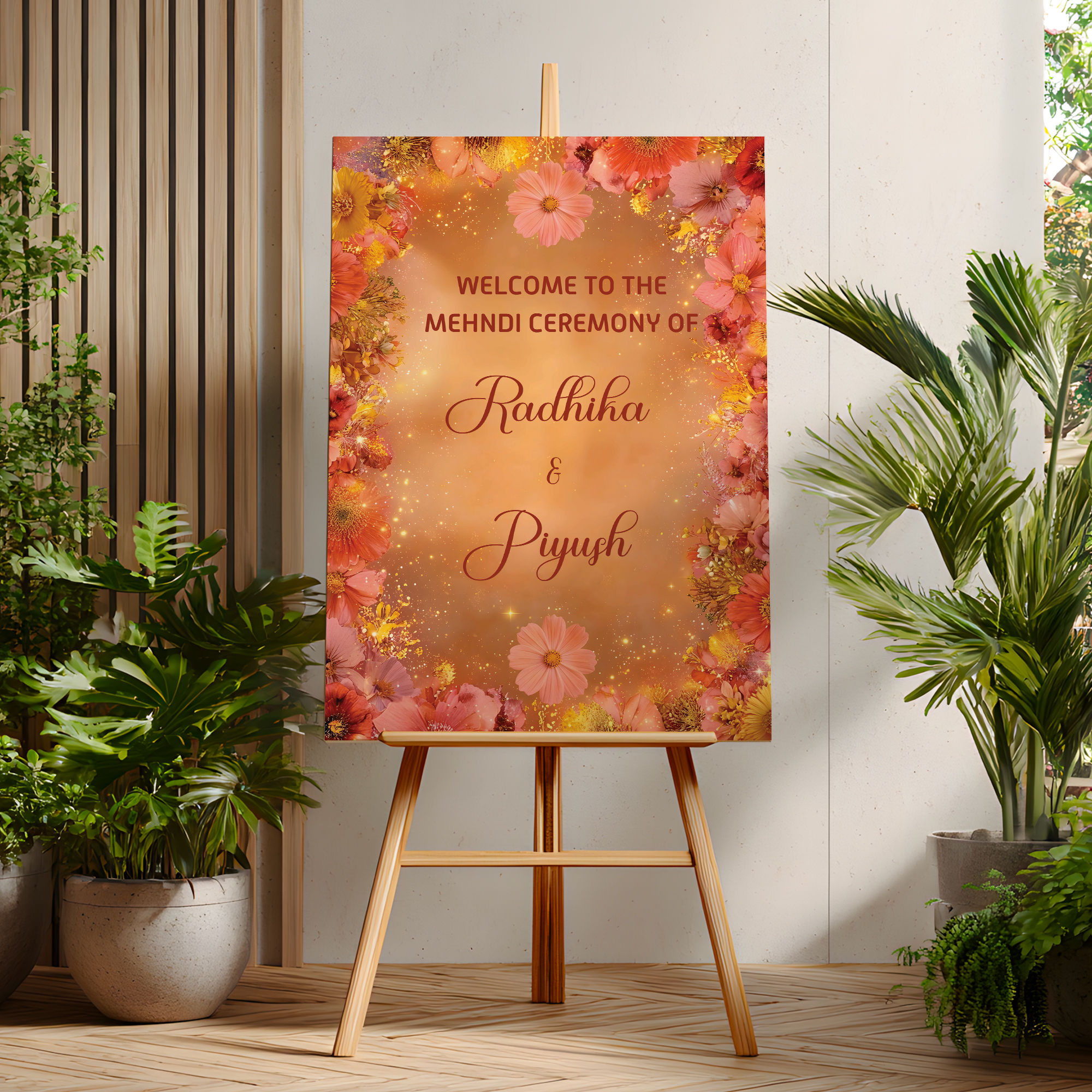 Bronze Floral