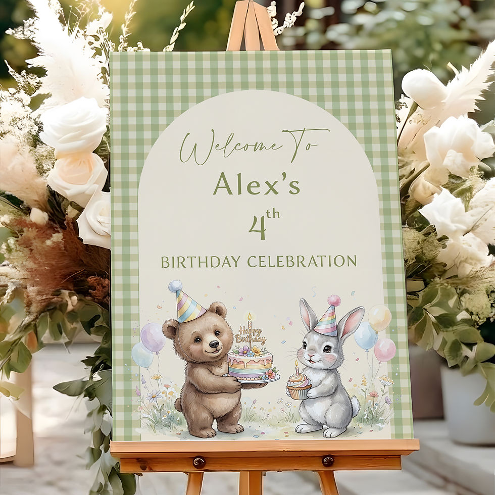 Thumbnail: Bear & Bunny Birthday