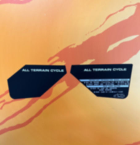 ATC200 Side Decal Warning