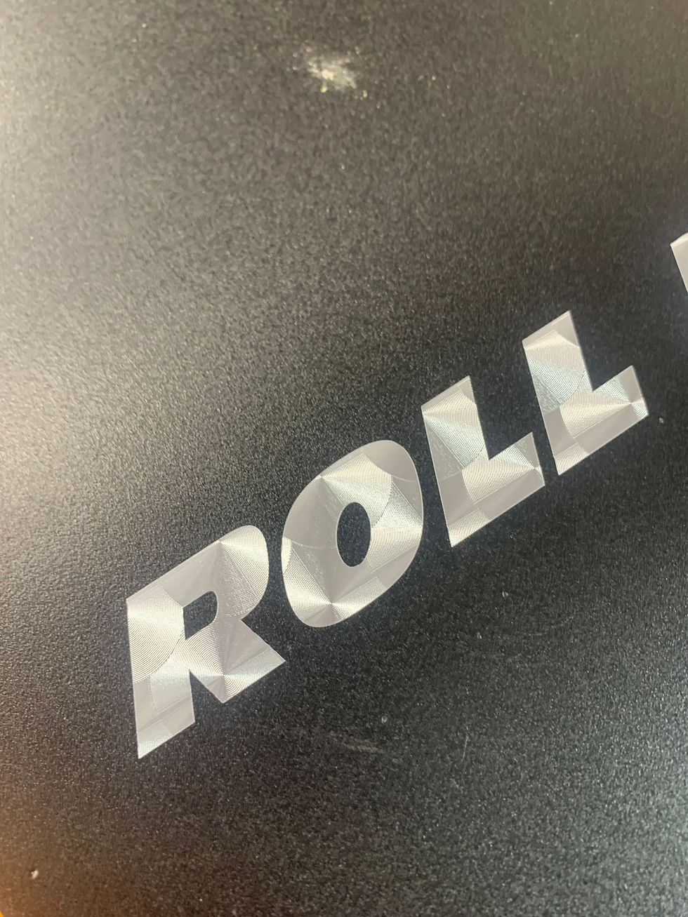 Miniatura: Roll Design  Swirled Silver