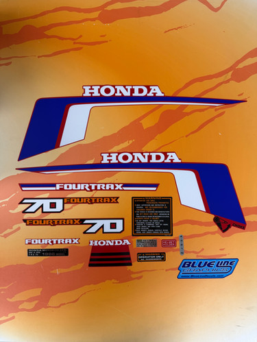 1986 TRX70 Kit | Blue Line Graphics