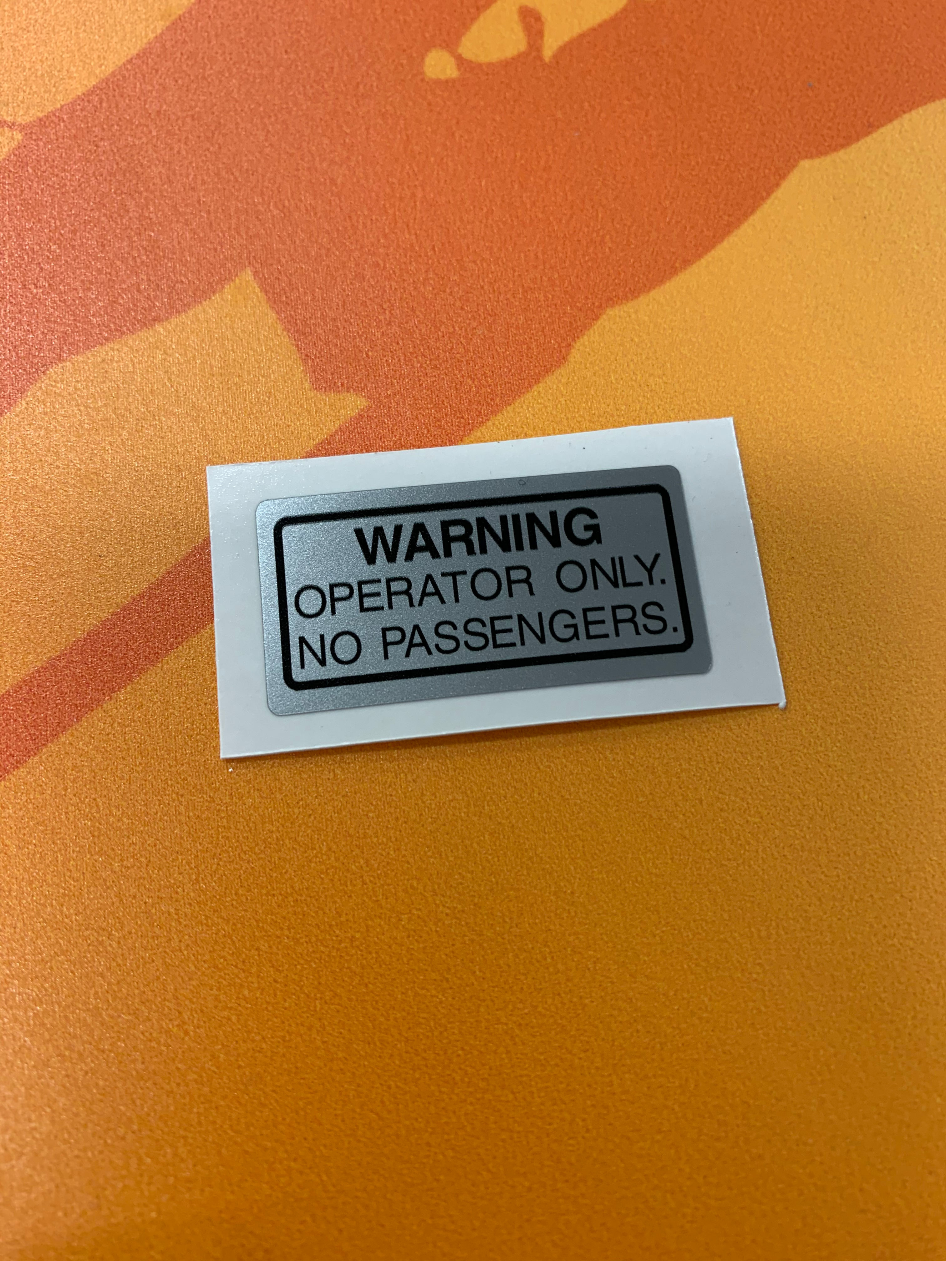 Suzuki Silver No Passengers