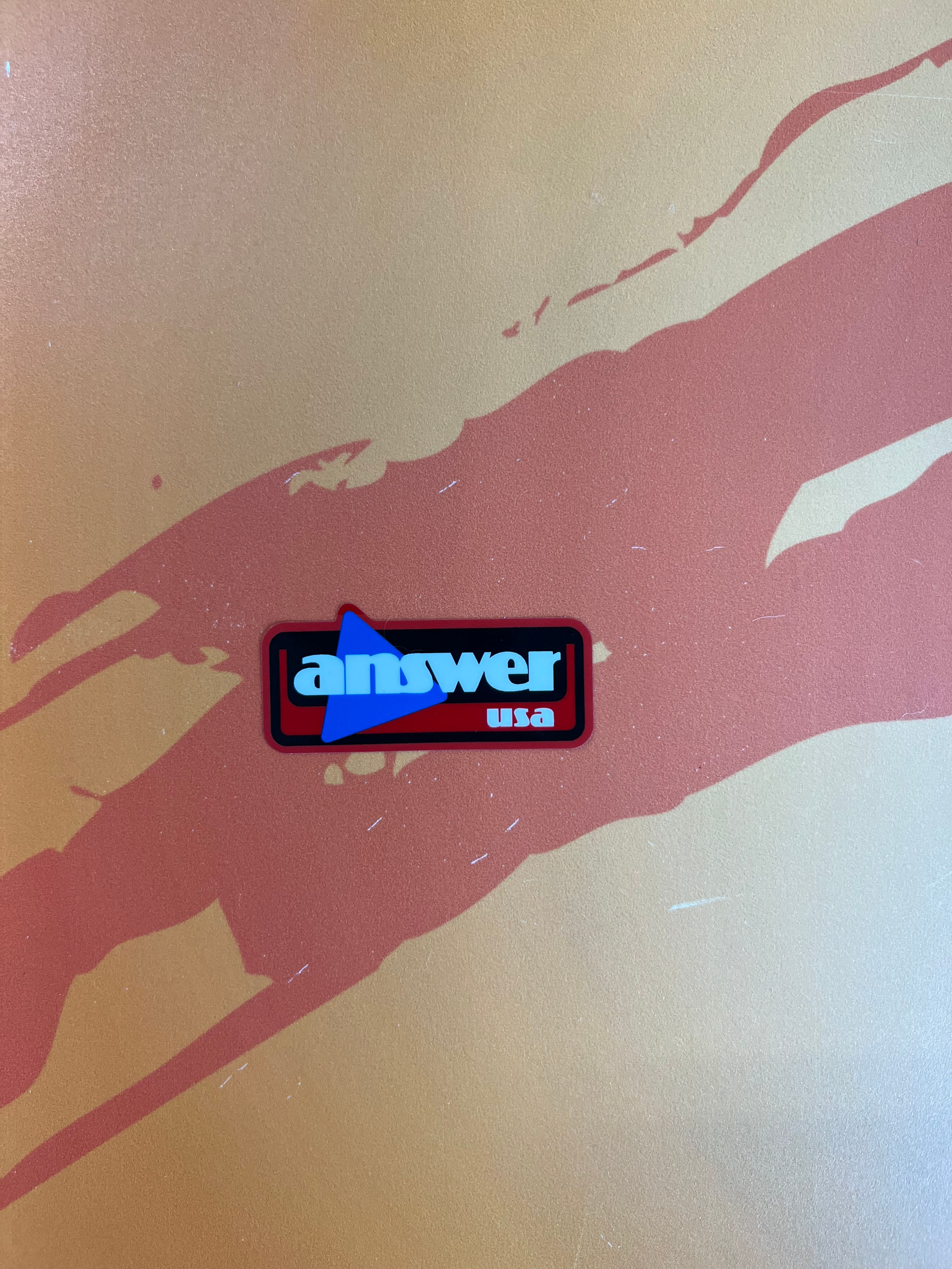 Answer Triangle Handle Bar Decal