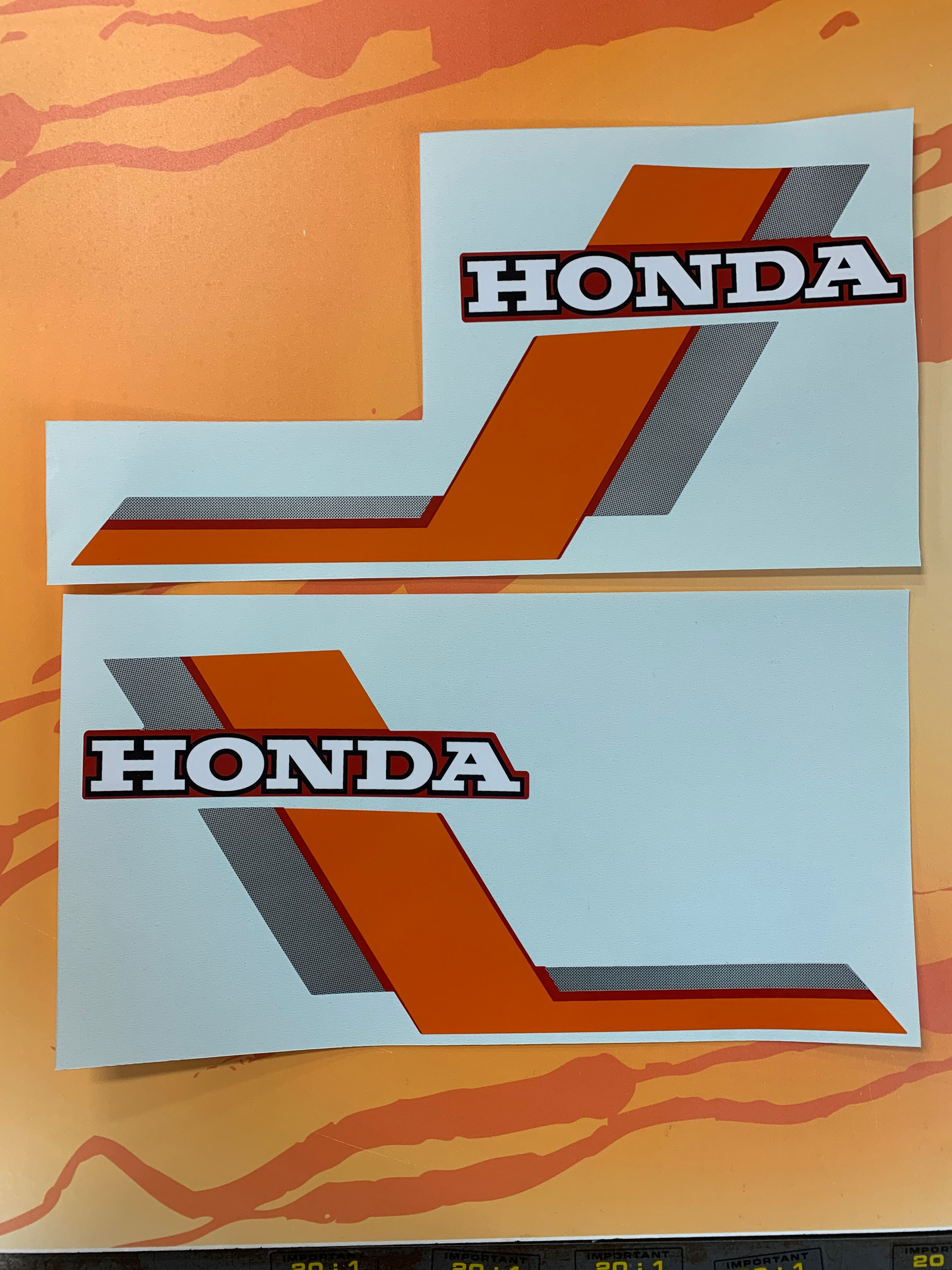 1984 ATC125M Tank Decals