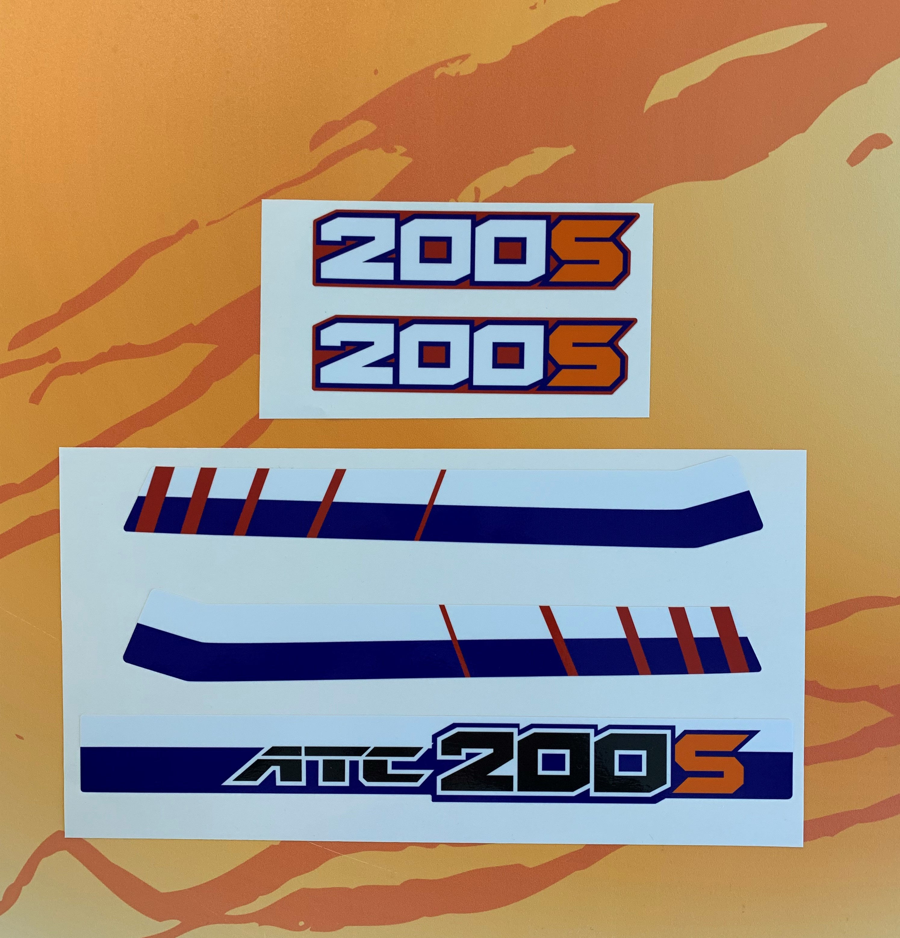 1986 ATC200S Rear Fender Set