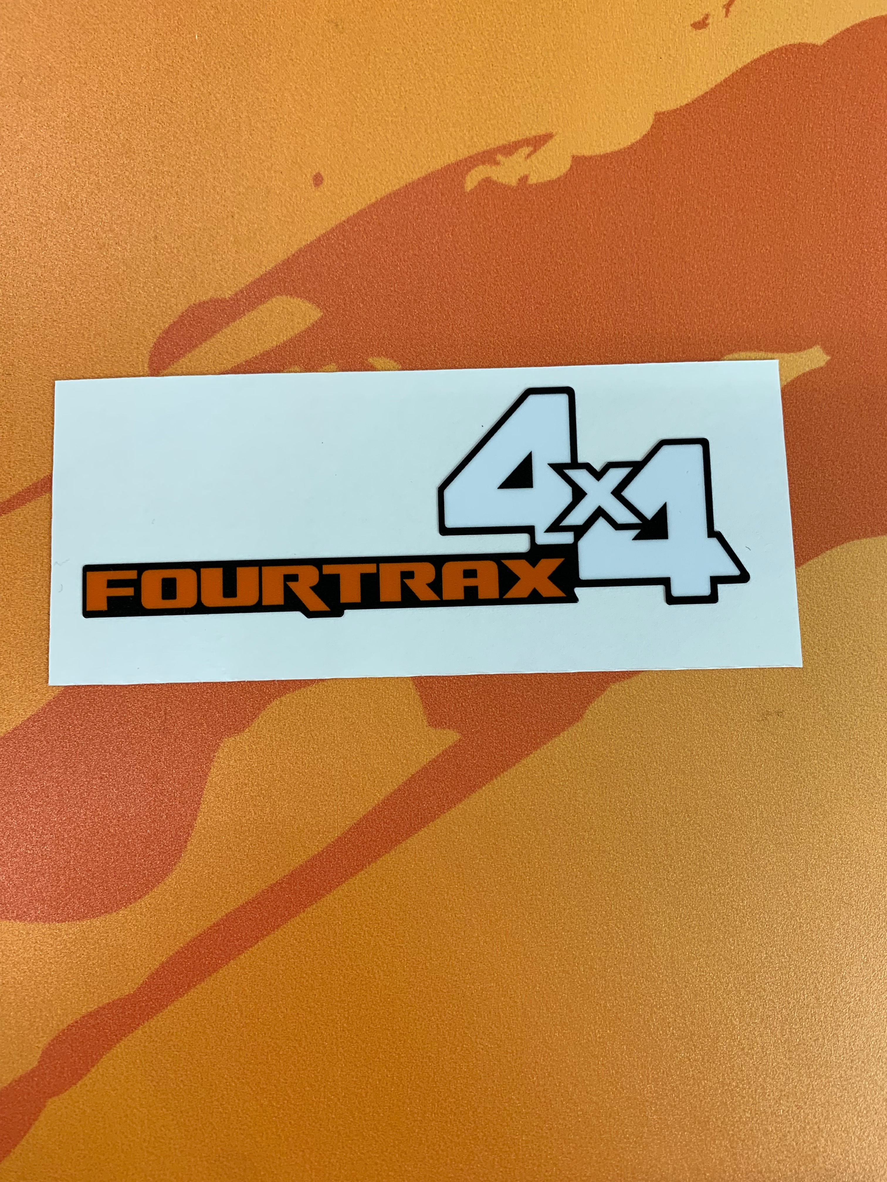 1986 TRX350 Top Cover Decal