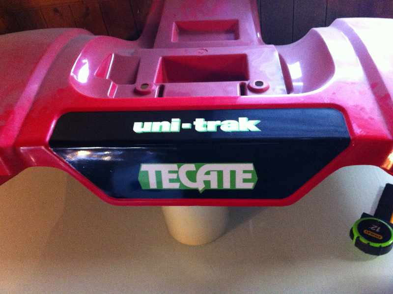 Miniatura: 1984-85 Tecate rear fender decal