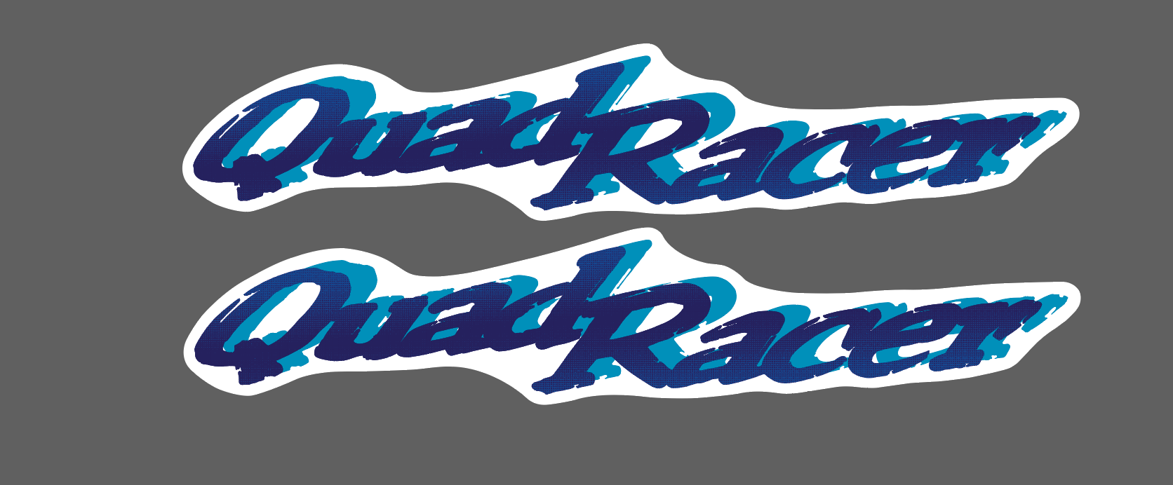 1991 LT250 Rear Fender White