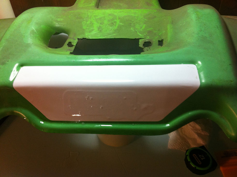 Miniatura: 1984-85 Tecate rear fender decal