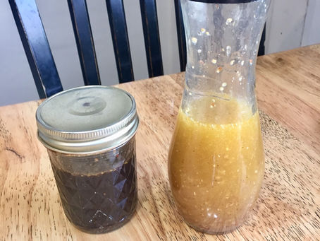 Healthy and Garlicky Homemade Salad Dressing