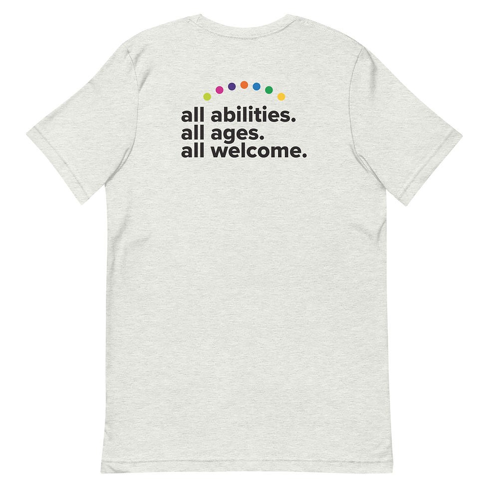 Thumbnail: Magical Bridge Healdsburg - Adult Light Colored Unisex t-shirt