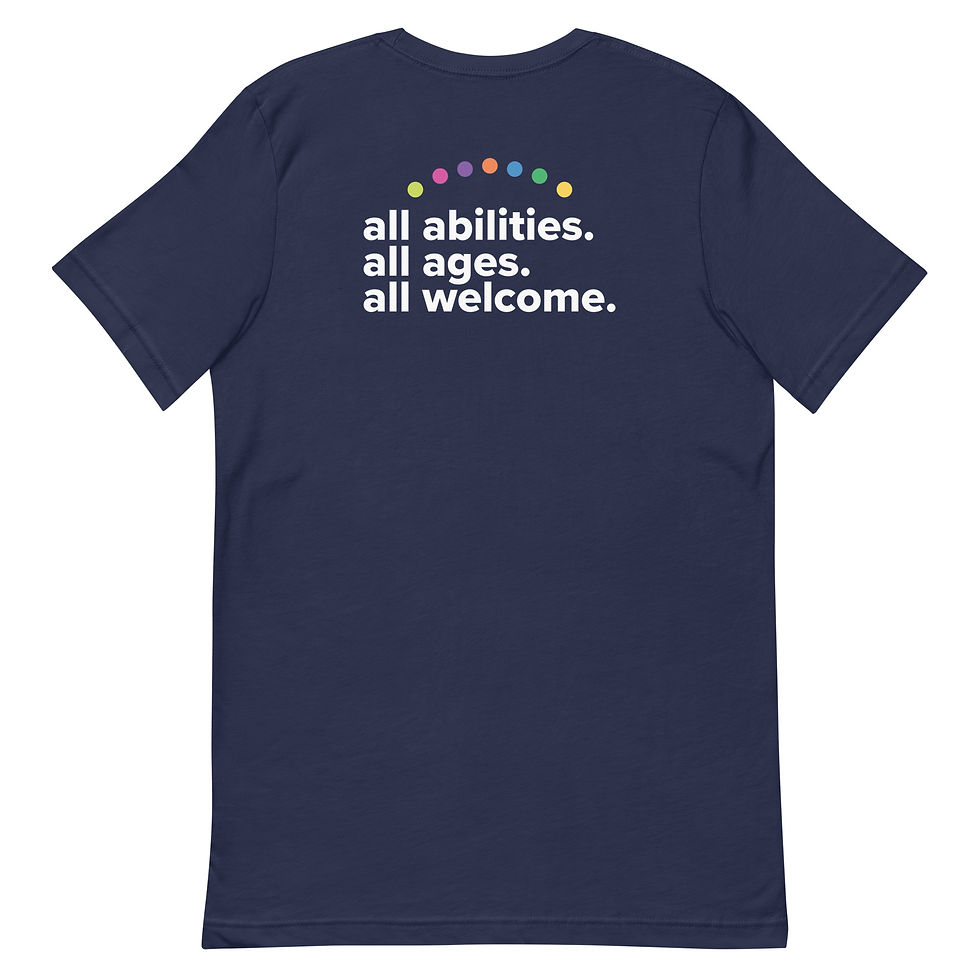 Thumbnail: Magical Bridge Healdsburg - Adult Dark Colored Unisex t-shirt