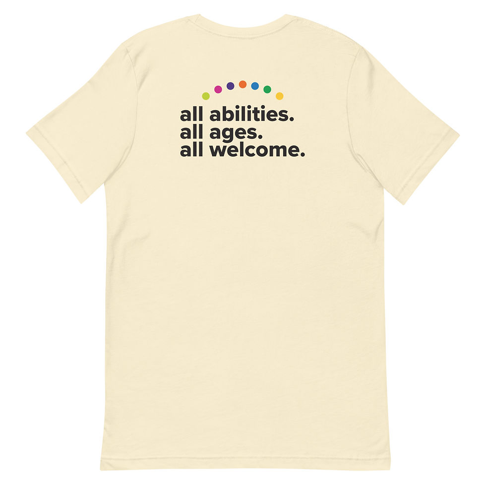 Thumbnail: Magical Bridge Healdsburg - Adult Light Colored Unisex t-shirt