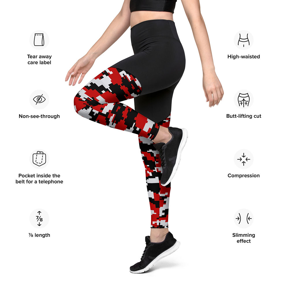 Thumbnail: Women's CEC eSports Digital Camo Leggings