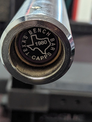 Texas bench bar, Texas Deadlift bar, Texas Squat bar