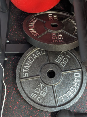 700+ lbs of Iron plates