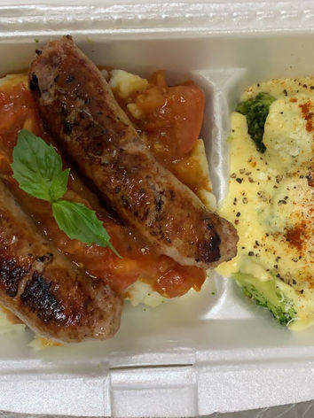 Bangers and mash
