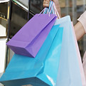 Colourful shopping bags