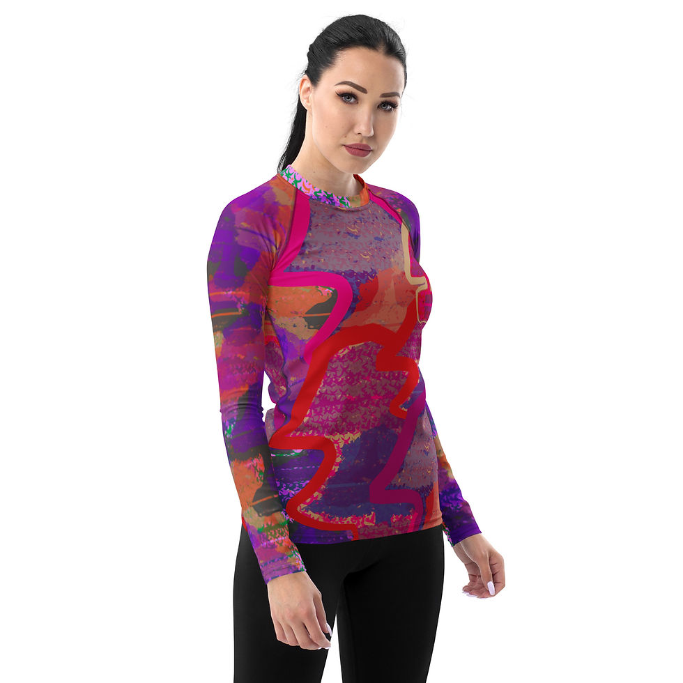 Thumbnail: BONSAI - DEEP FOREST - Women's Rash Guard