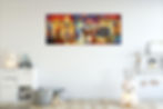 Thumbnail: Decorative Abstract Painting on Canvas