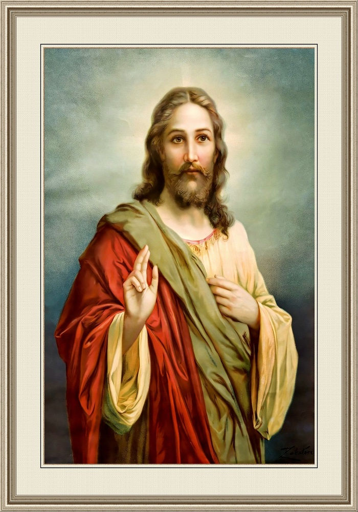 Thumbnail: Jesus Canvas Paintings