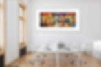 Thumbnail: Decorative Abstract Painting on Canvas