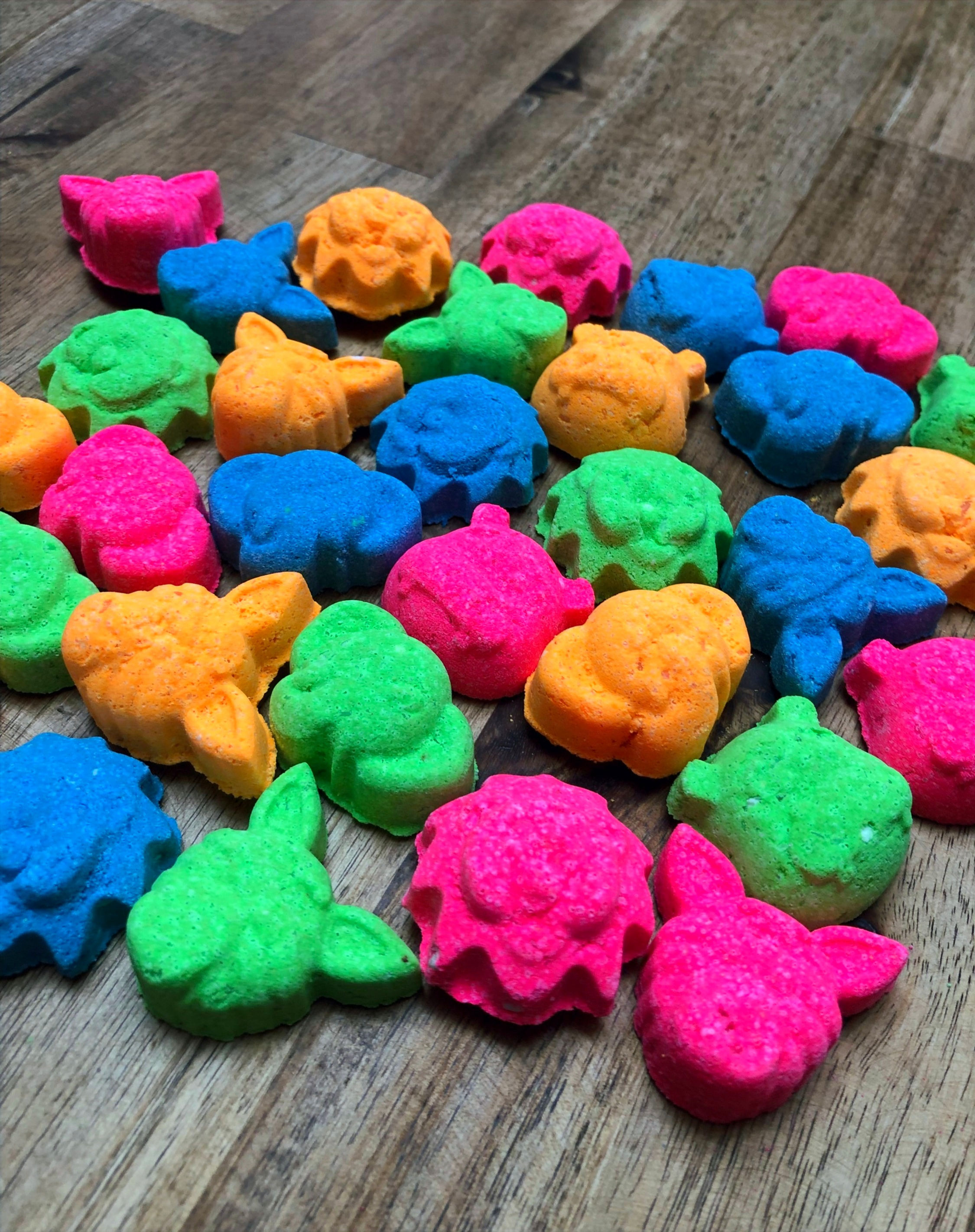 Zoo Animals Mini Bath Bombs