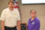 Firefighter Holly Merritt (On the Right)