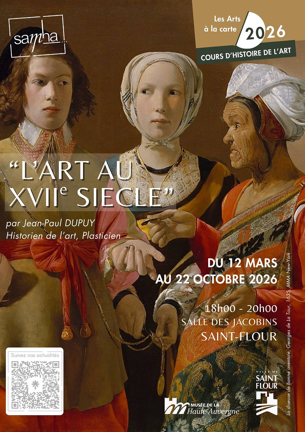 Cours d’histoire de l’art : “L’art au 17ème siècle”