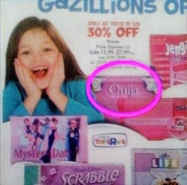 80's Ouija board ad