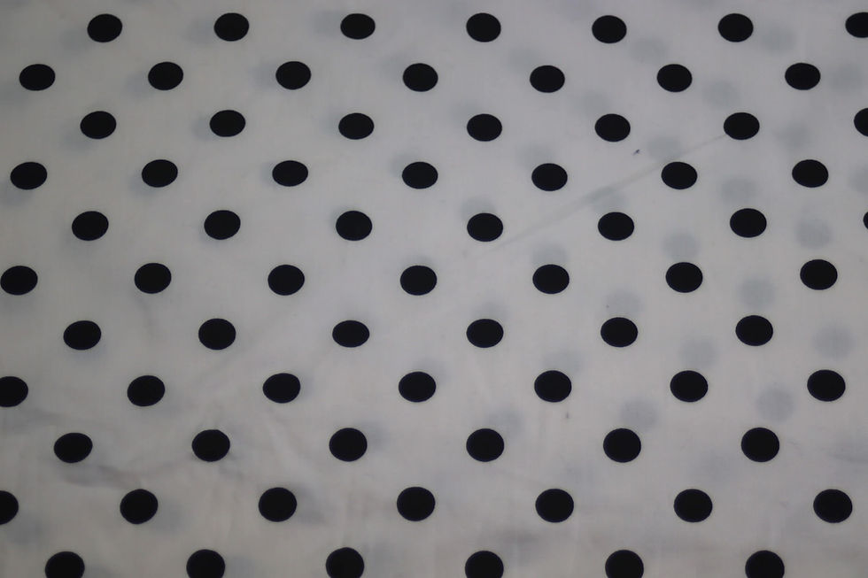 Polka Dot Cotton Fabric