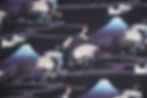 Herons Cotton Fabric - Tissu Coton Hérons - Asamani Fabrics