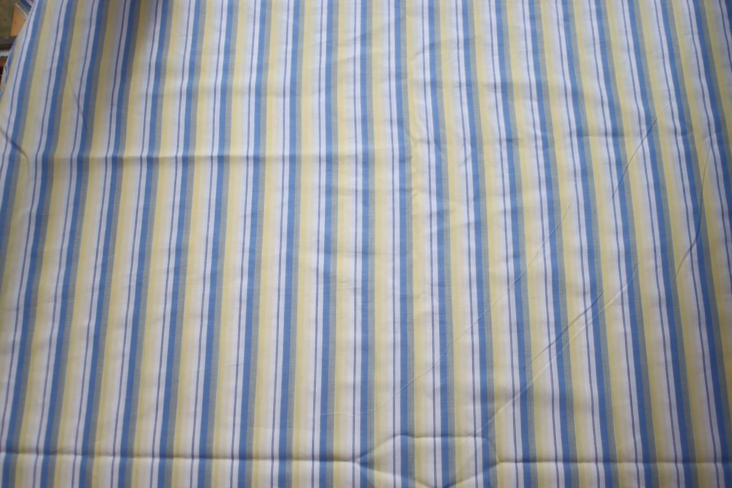 Designer Striped Cotton Fabric