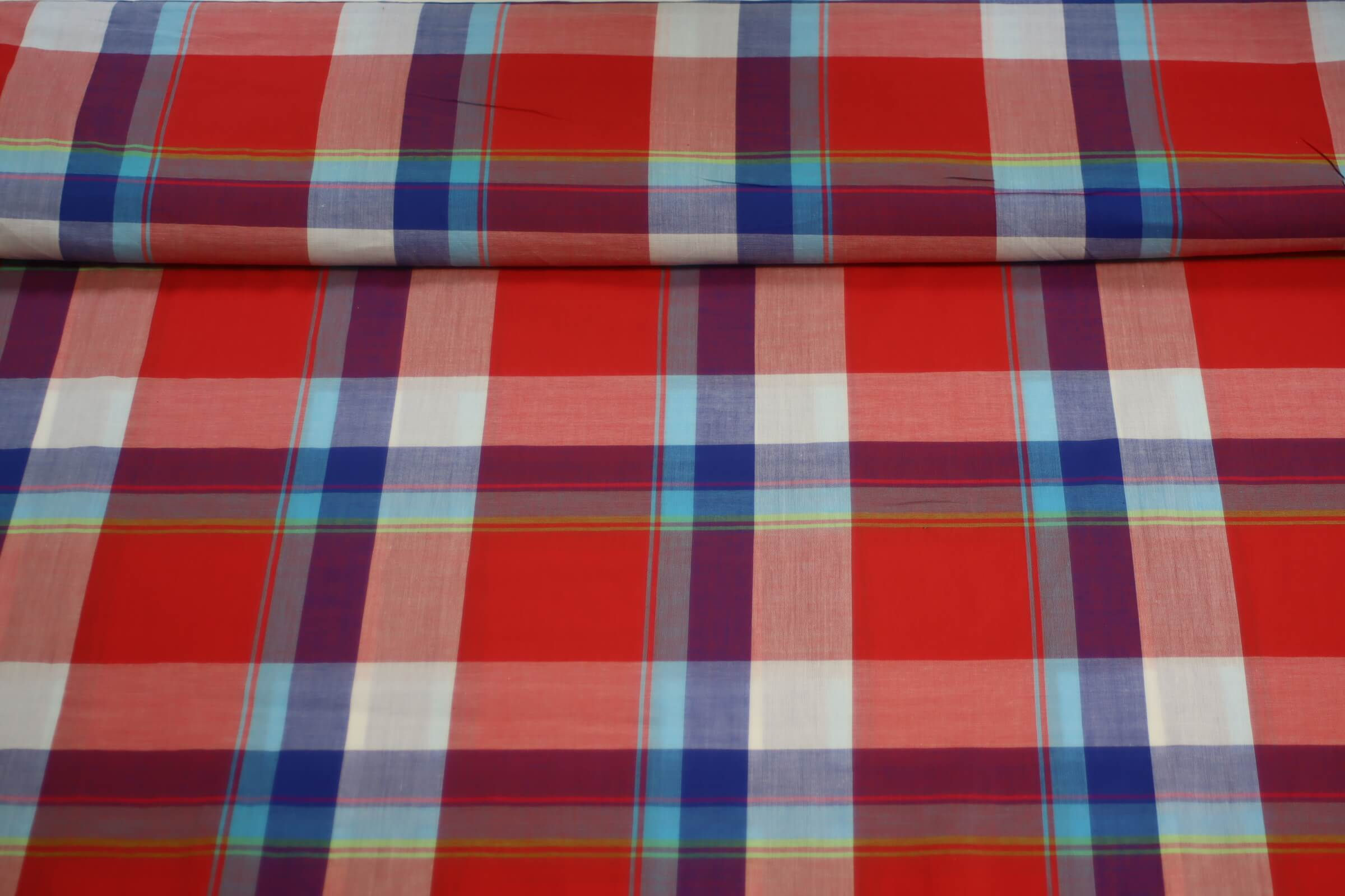 Madras Cotton Fabric