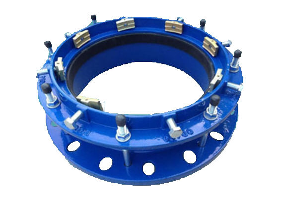 Ref. 622/76 Restrained Flange Adaptor for Large Sizes PE/HDPE/PVC Pipe