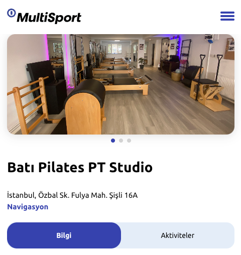 Multisport Geçen Yerler Arasında Batı Pilates de Var!