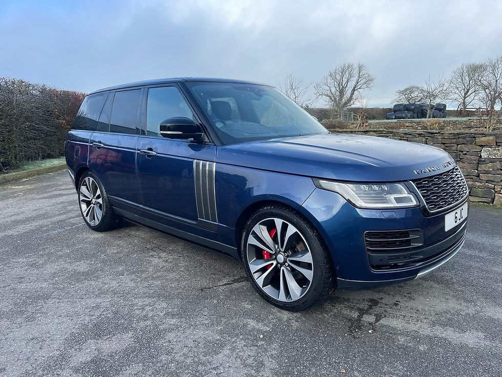 Range Rover Svo Blue Range rover SVO | Rogerson