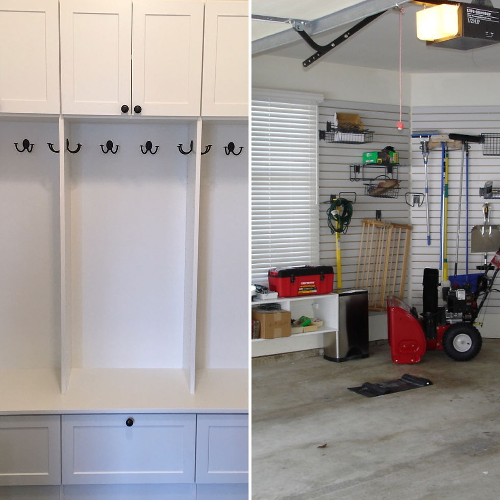 Mud Rooms & Garages