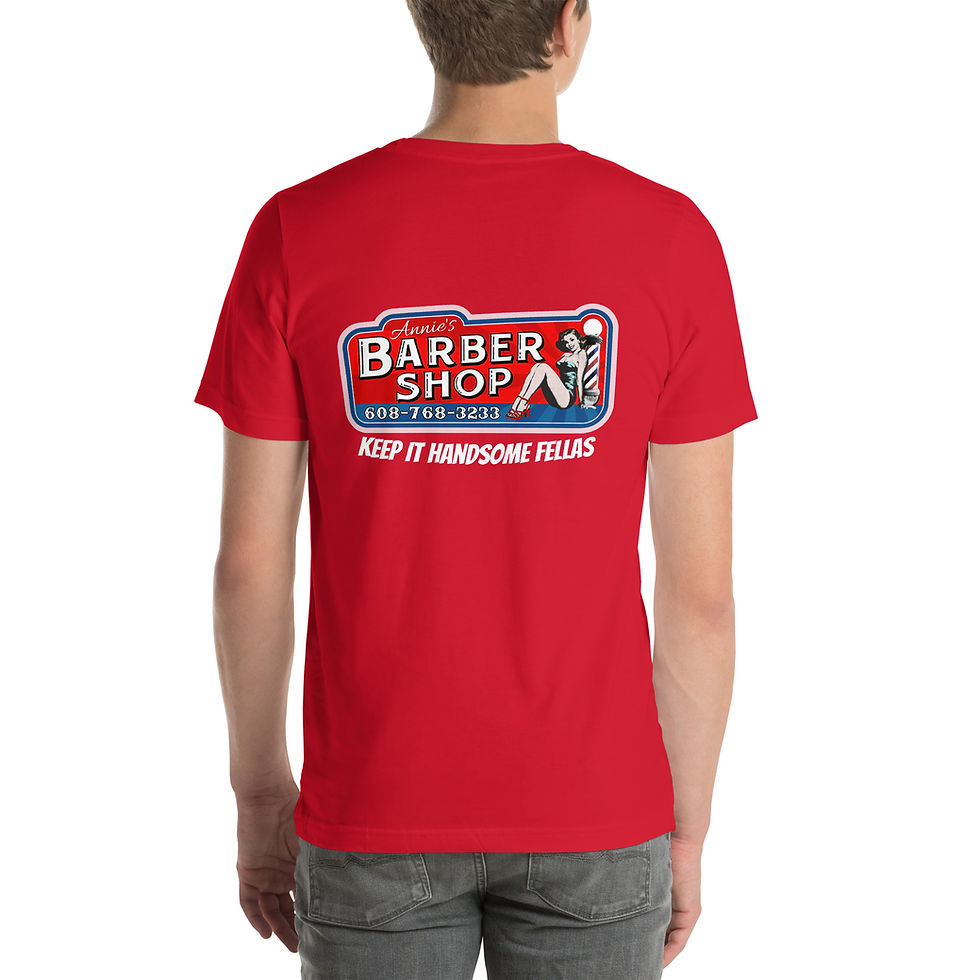 Thumbnail: Short-sleeve Annie's Logo'd t-shirt