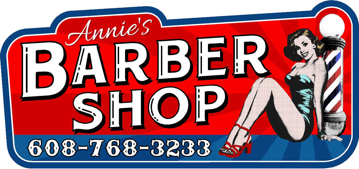 Annie's Barbershop logo