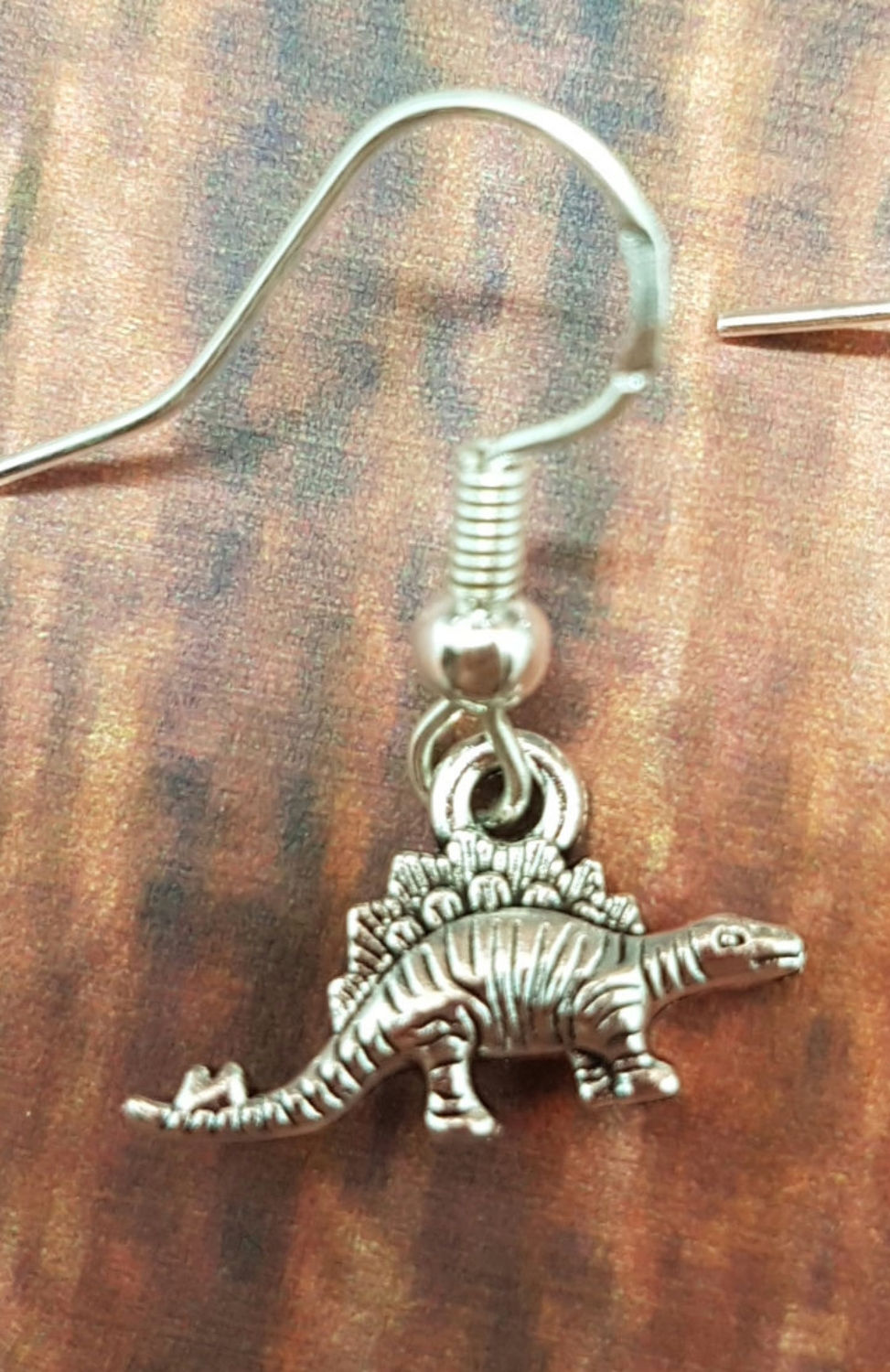 Thumbnail: Stegosaurus earrings