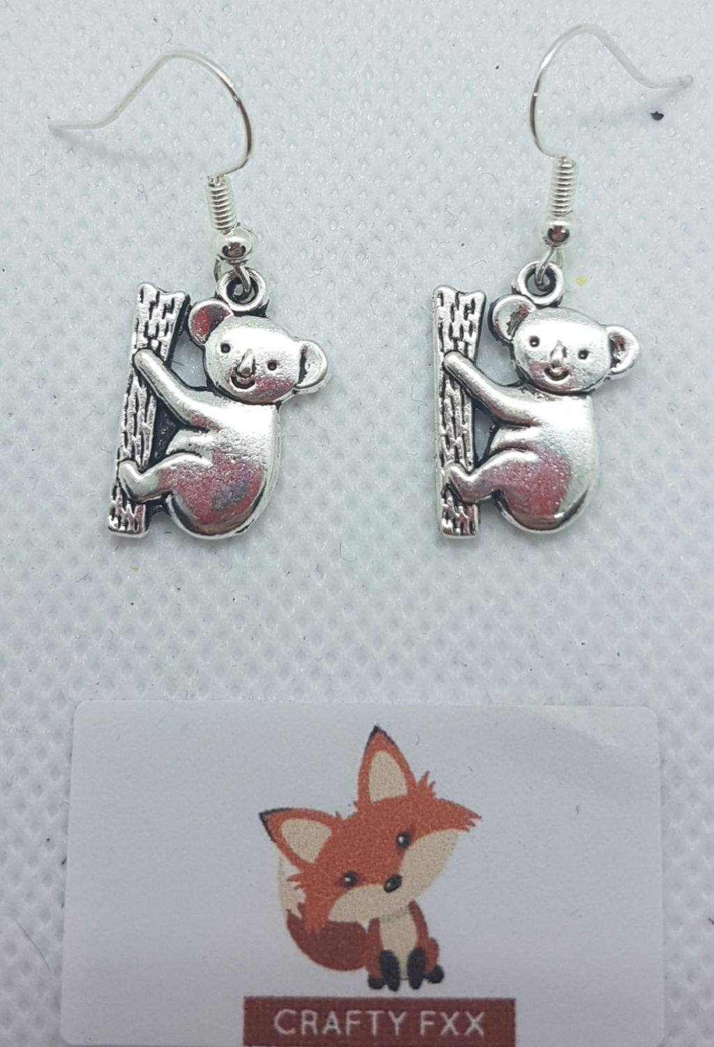 Koala earrings
