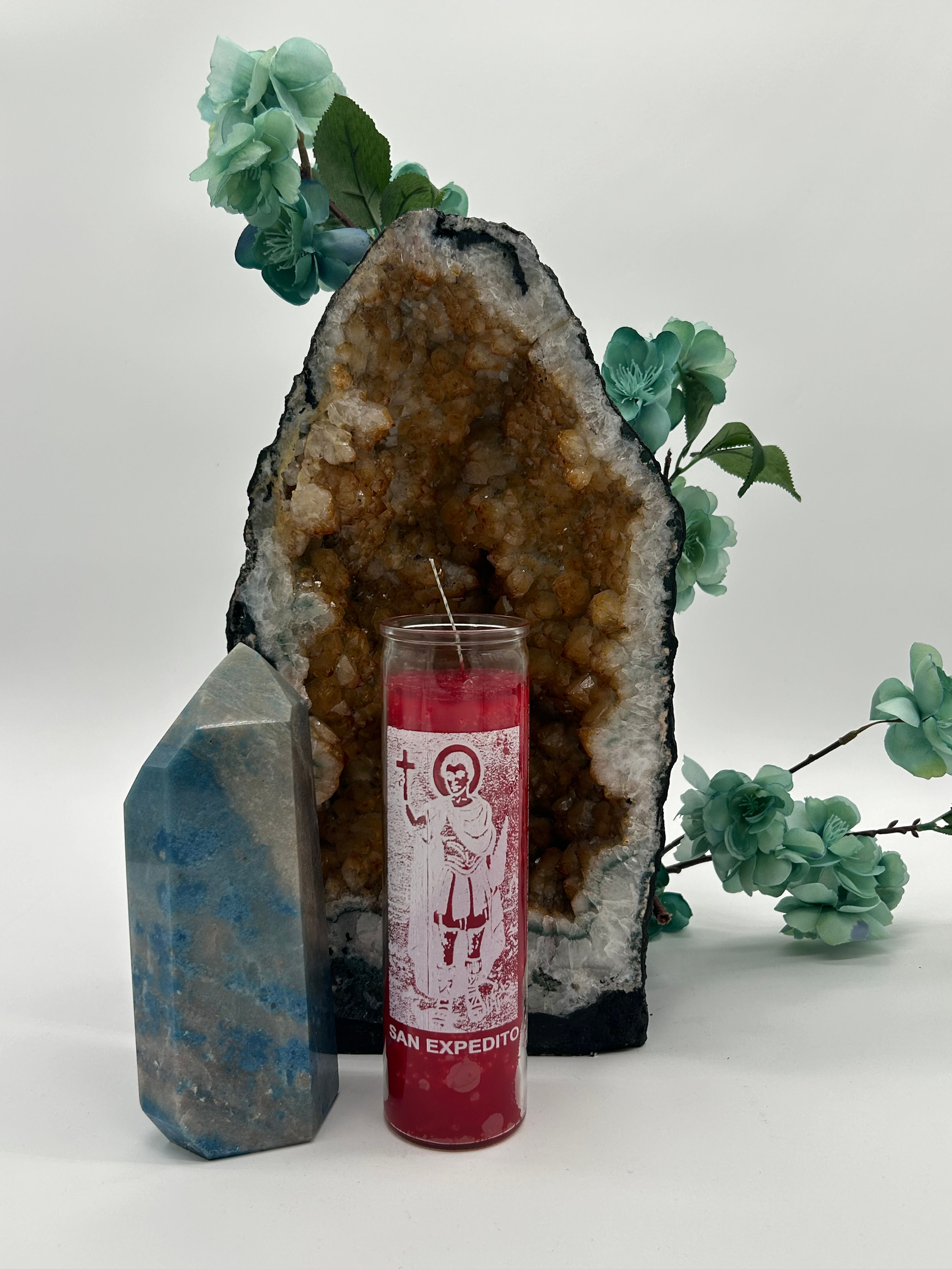 St. Expedito - Candle