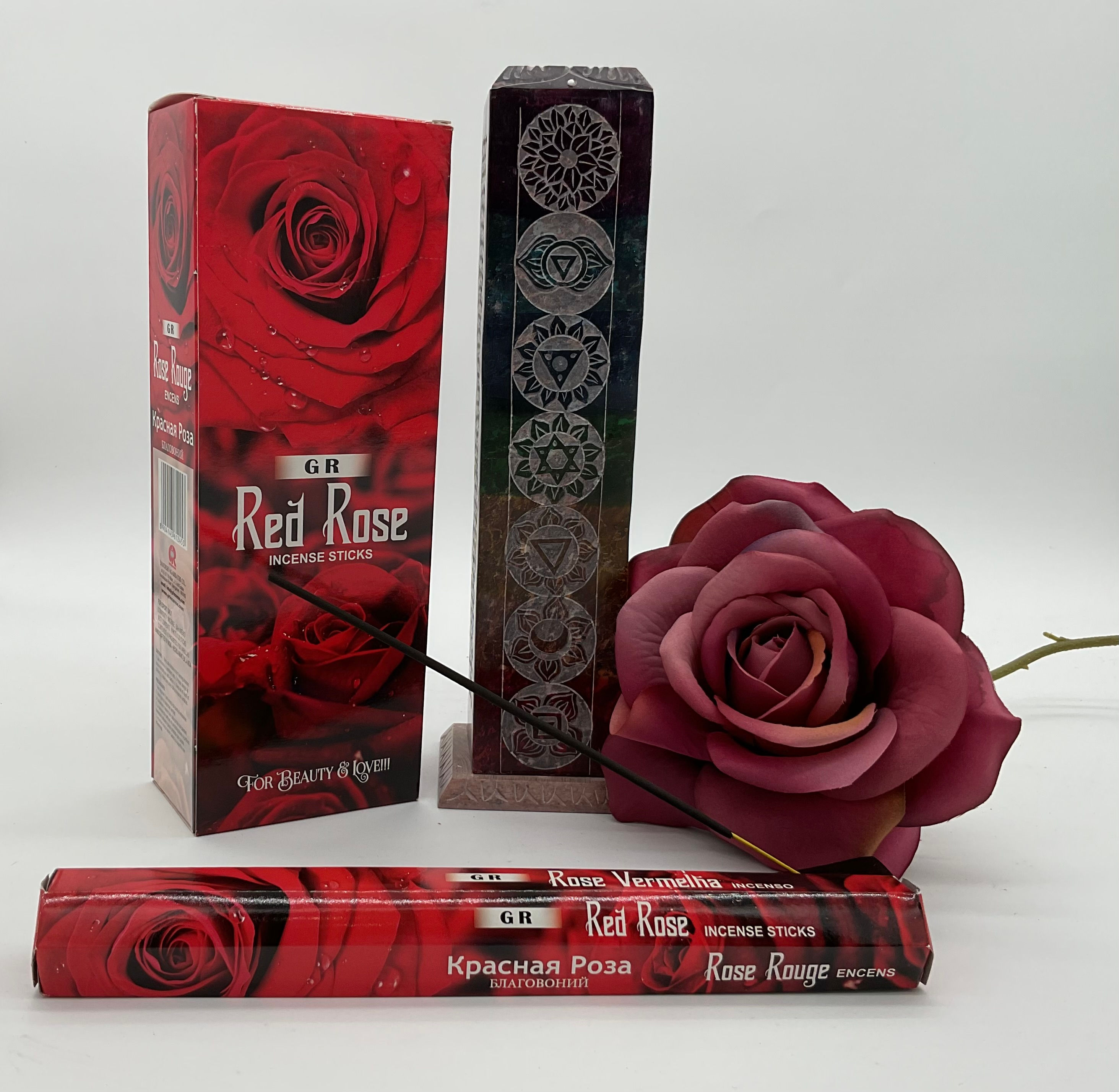 GR: Red Rose - Incense Sticks