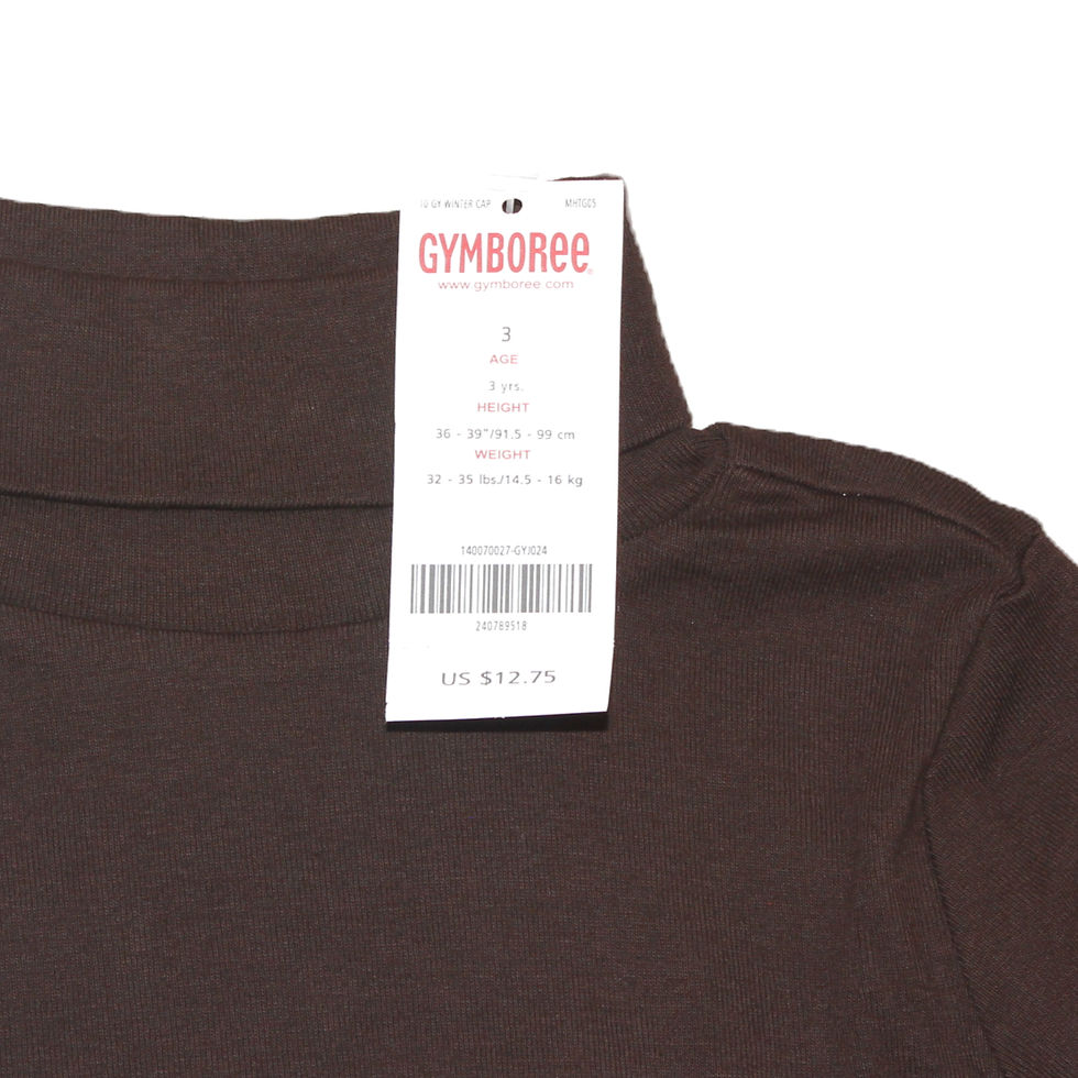 Thumbnail: java brown basic turtleneck tag