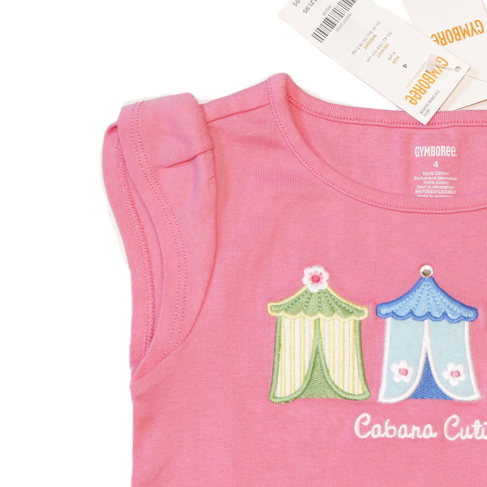 Thumbnail: pink cabana cutie top shoulder