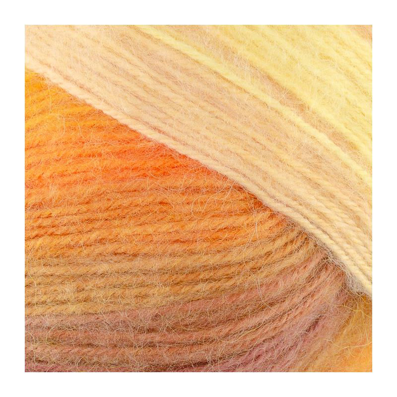 Miniatura: Rubi Sugar 101 color naranja color amarillo lana con pelito barata