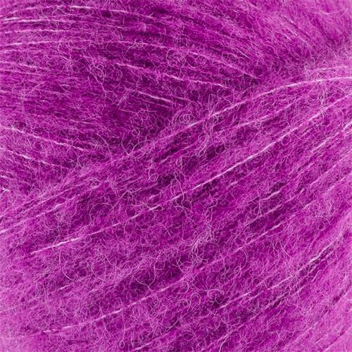 Thumbnail: rubi lover morado mohair morado mohair lanas rubi mohair para lavar en lavadora