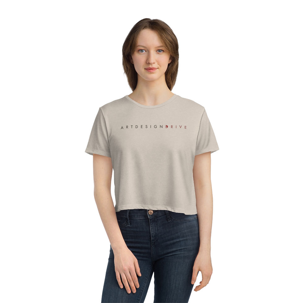 Thumbnail: Project XP-836 Women's Flowy Cropped Tee