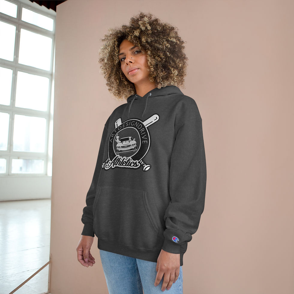 Thumbnail: ArtDesignDrive Athletics Unisex Hooded Sweatshirt